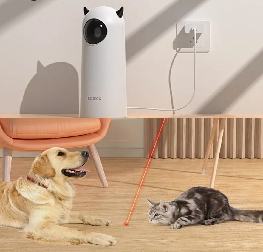 Automatic pet laser light