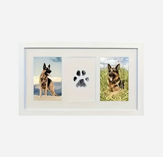 Pet paw print pad