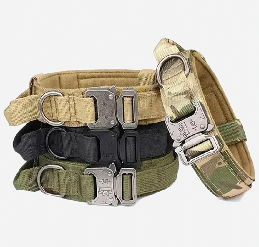 Durable tactical dog collar